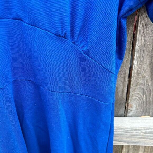 Royal blue dress short sleeve xxxl - Picture 2 of 8